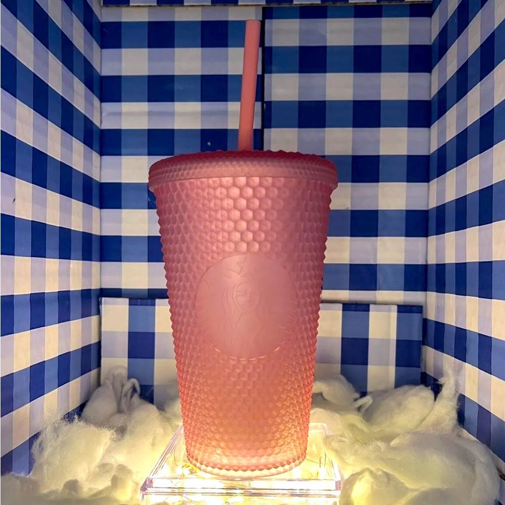 NEW Starbucks Pink Lemonade Jelly Studded Winter 2022 Tumbler 16oz